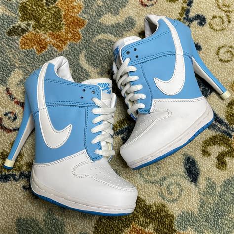 nike dunks baby blau|baby blue high top dunks.